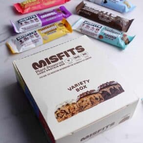 Misfits protein bars variety pack