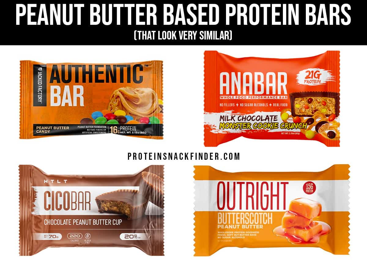 Peanut butter protein bar comparison